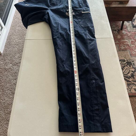 Under Armour Navy Annapolis Naval Academy Windbreaker Pants- L - Picture 10 of 11